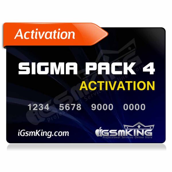 Sigma Pack 4 Activation