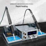 OSS ST 91 Soldering Station Double Digital Display Adjustable Temperature Bga Rework Station With Soldering Tips