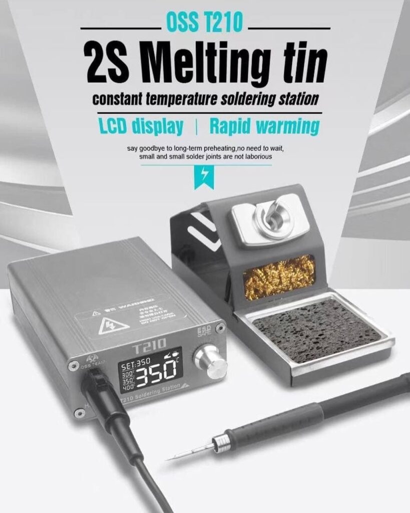oss t210 soldering iron station