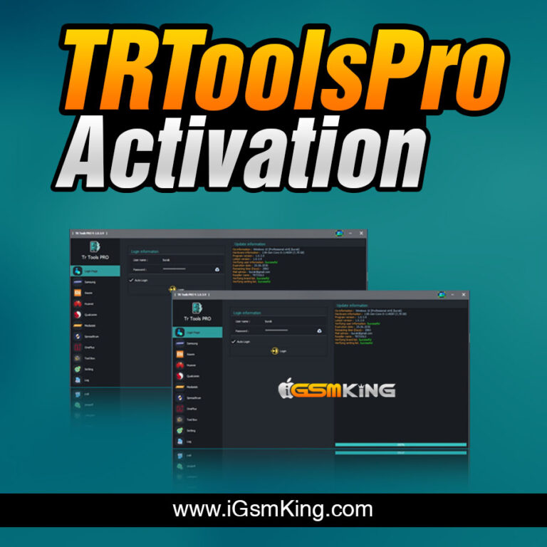 TR Tools Pro Activation 1 Year Gsm King
