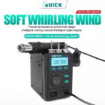 Quick 2008D+ 750W Lead-free Intelligent Digital Display Hot Air Gun