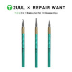 2UUL Repair Want DA12 YCS 3 in 1 Blades Set for IC Disassemble