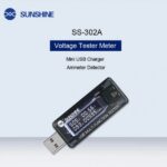 SS-302A Intelligent Digital Display USB Power Charging Current Voltage Tester Meter Mini USB Charger