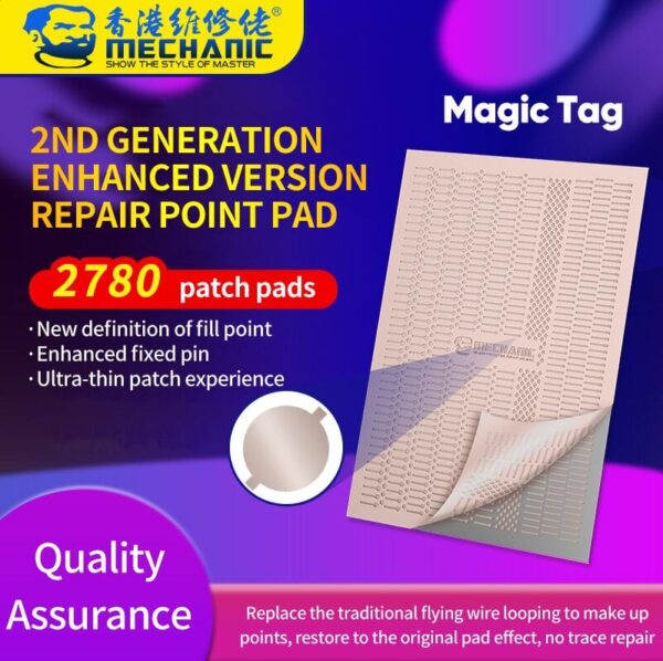 Mechanic Magic Tag Dot Repairing Spot Welding Pad Soldering Lug