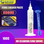 Mechanic SD360 10CC Solder Paste Flux Transparent No-clean Welding Flux For Mobile Phone PCB PGA BGA SMD Repair With Booster