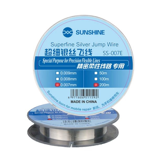 SUNSHINE SS 007E Flying Line Jump Wire 0.007mm For Mobile Phone CPU Fingerprint Touch Dedicated Repair Flying Line