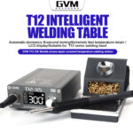 GVM T12-XS Professional Constant Temperature Soldering Station for Mobile Phone BGA Rework