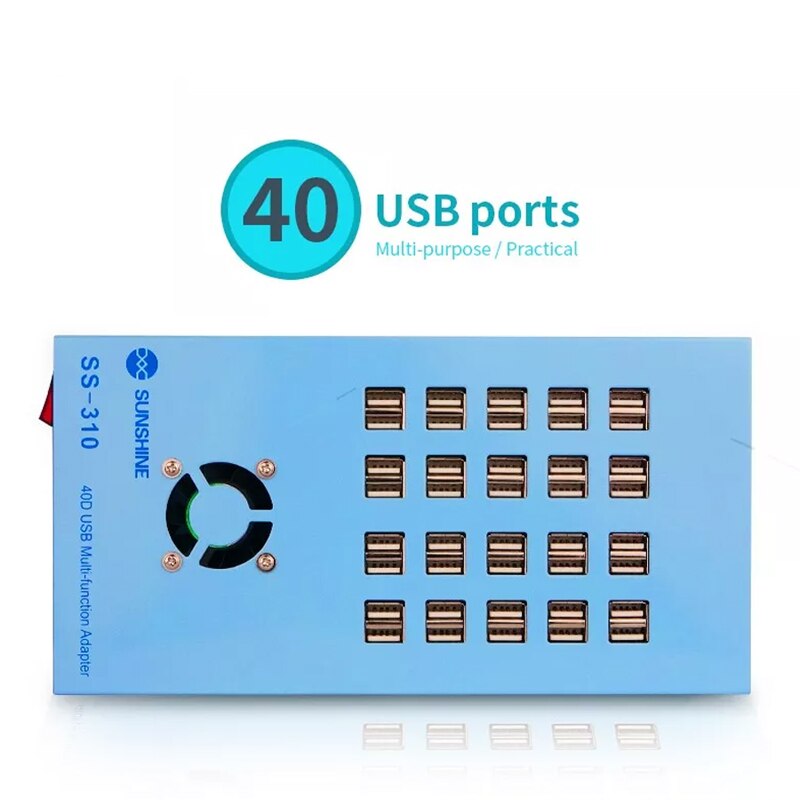 SUNSHINE SS 310 40D Multi function charger Intercalation Universal mobile phone Tablet iPad charger