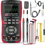 ZOTEK ZT-702S 2-in-1 Oscilloscope Multimeter with 2.8 Inch IPS Display,9999 Counts, Single Channel 10MHZ Bandwidth,48MSa/s High Real-time Sampling Rate,±400V Input Voltage