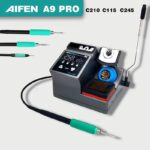 Aifen A9 Pro Smart Soldering Station for Phones BGA PCB Repair Compatible C115 / C210 / C245 Handles