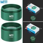 MaAnt 0.5X 0.7X Barlow Lens Microscope Camera Lens Super Widefield Assisted Auxiliary Len Crisp Imaging For Stereo Microscope