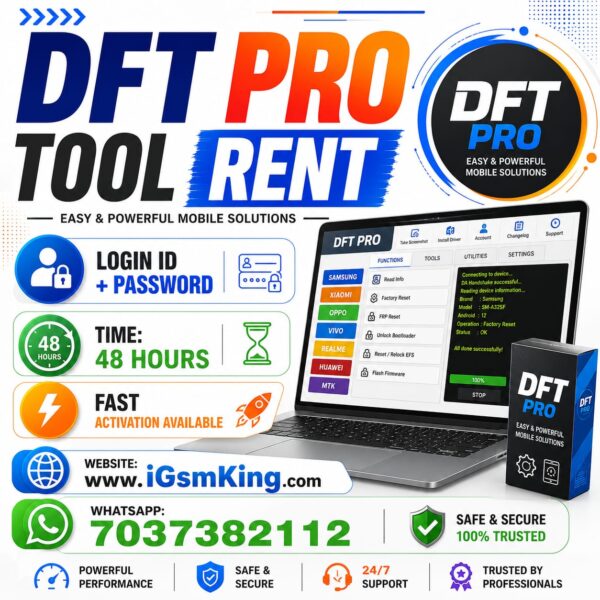 DFT Pro Tool Rent (Time 48 Hours)