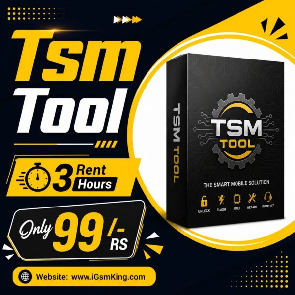 TSM TOOL RENT 3 HOUR